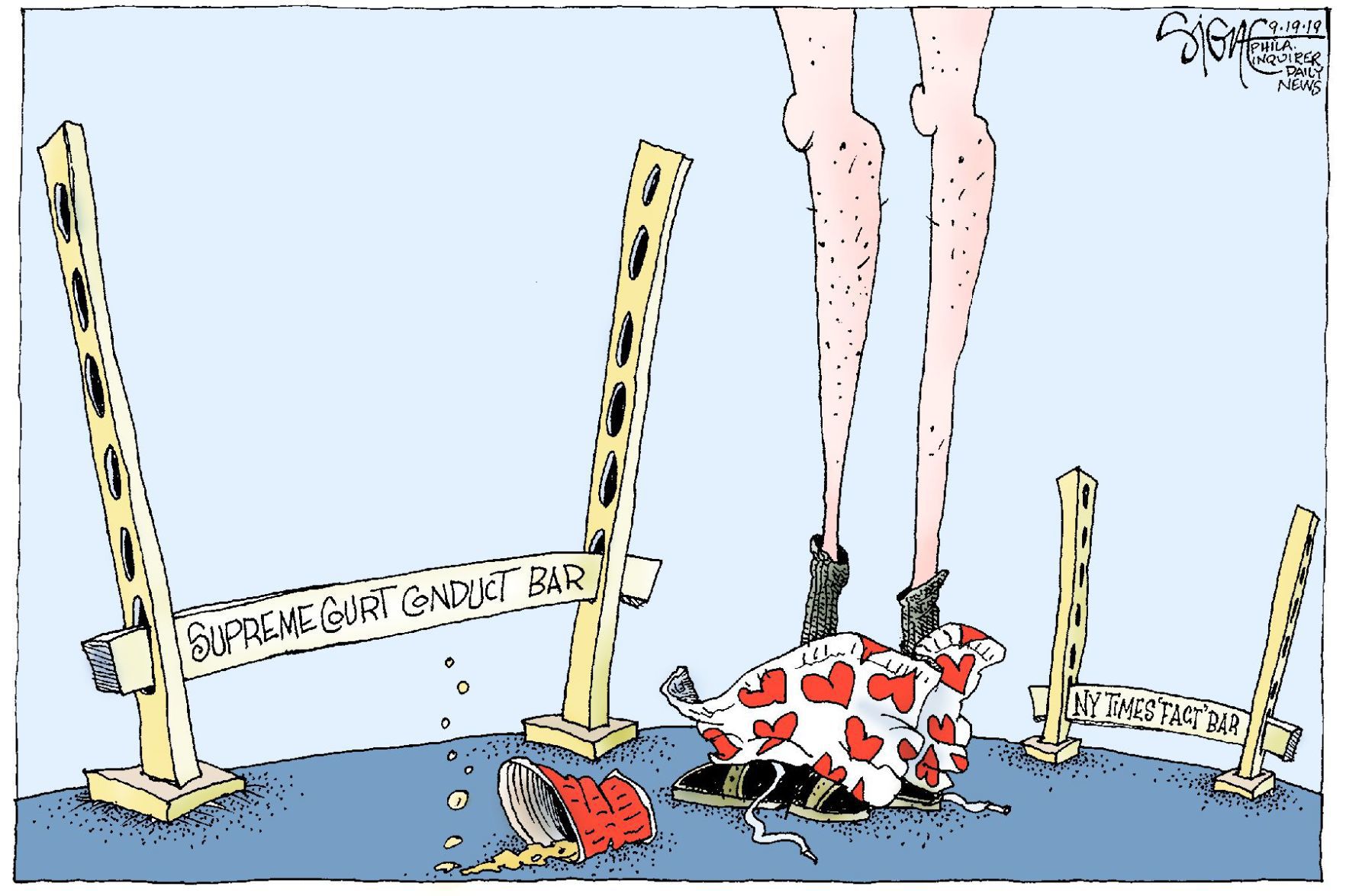 Signe Wilkinson editorial cartoon